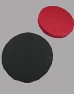 Red Round Punch Shield 24in diameter