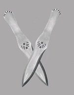 Altair's Tempered, High-Carbon Steel Knives