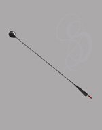 LARP Arrows - Round Tip Black or Red Fletching