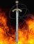 Small image #1 for 38 Inch LARP Knight Sword
