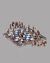 Small image #1 for Civil War Chess Set