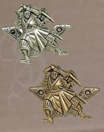 Sword or Dagger Hangers in Nickle or Brass
