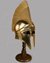 Small image #1 for Corinthian Brass Helmet with Leather Liner