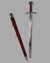 Small image #1 for Jaeger Rugged Viking Sword - Stage Combat and Live Steel Perfomances