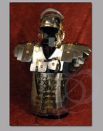 Scratch and Dent Steel Plated Armor with Buckles/Straps