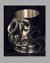 Small image #1 for Pewter Coiled Adders Tankard with Black Faceted Stone