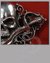 Small image #2 for Letter of Marque Belt Buckle - Skull and Crossbones Belt Buckle, English Pewter