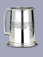 Engraved Viking Tankard