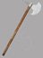 Small image #1 for Single-Bladed Battle Axe with Sharpened Spike