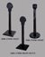 Small image #1 for Black Lacquer Finish Wood Helmet Stand