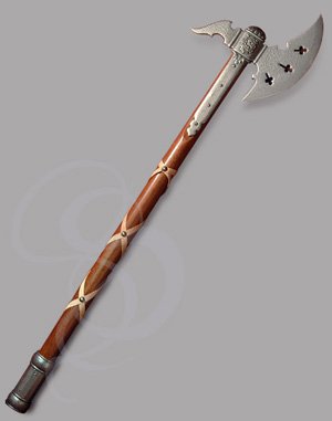 Decorative Battle Axe for Display or Costume Use