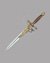 Small image #1 for 18th Century French Flintlock Pistol Dagger Reproduction