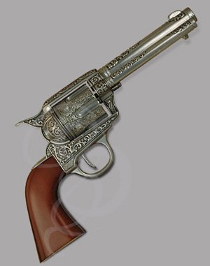 The Bandit - Non-firing, Engraved Revolver Replica