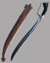 Small image #1 for Aethernis Premium Swept-bladed Sword with Carved Wooden Sheath