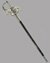 Small image #2 for Sharpened Flemish Pappenheimer Rapier  with scabbard