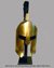 Small image #2 for Greek/Spartan Helmet with Horse Hair Creast and Cotton Liner