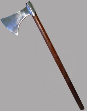 Decorative Battle Axe for Display or Costume Use