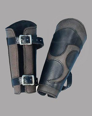 Ultra High-End 'LeatherWorks' Series Leather Bracers - Celtic