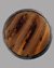 Small image #1 for Viking-Style Foam Wood Design Shield with Solid Grip, 21 Inch Diameter