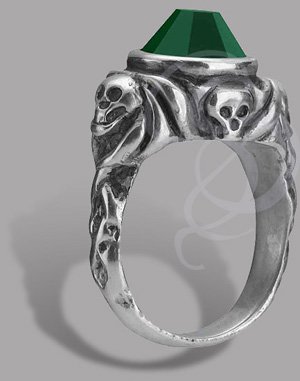 Official Pirates of the Caribbean Jack Sparrow Ring