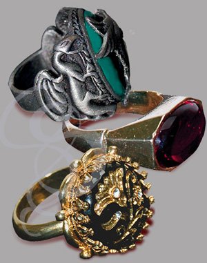 Dragon Ring, Stolen Ring and Button Ring Pack