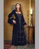 Official Gown of Queen Katherine from The Tudors
