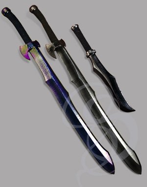 High Quality Dark Elf Foam Sword 
