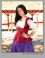 Superior Bodice with Lacing on Front, Back and Sides