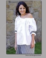 Stylish Cotton Shirt for Use Under Garments on by Itself