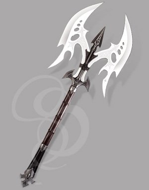 Kit Rae Black Legion Battle Axe with Free Art print