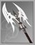 Small image #2 for Kit Rae Black Legion Battle Axe with Free Art print