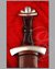 Small image #2 for Battle-Ready Sword with Beautifully Crafted Scabbard and Belt
