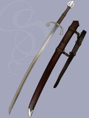 Fully Function Hand-and-a-half Sword