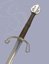 Small image #2 for Fully Function Hand-and-a-half Sword