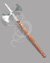 Small image #1 for  European Double-Bladed Battle Axe