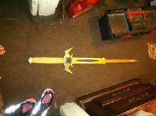 Barbarian spider sword