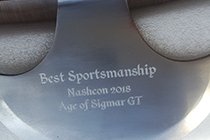 BEST SPORTSMASHIP AWARD