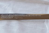 SCROLLWORK ON A RAPIER