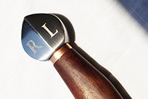 INITIALS ON A POMMEL