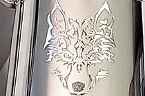 WOLF HEAD ON A TANKARD