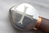 TEMPLAR CROSS ON A POMMEL