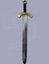 Small image #1 for High Quality Foam Knight Sword