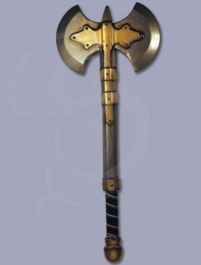 Latex LARP Double Battle Axe