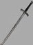 Small image #1 for Foam Highlander, Greatsword - Two-Handed LARP Greatsword with Steel Colored Hilt