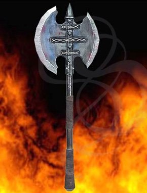 LARP Huge Two-handed Demon Axe
