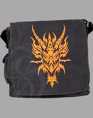 Celtic Dragon Head Book Bag