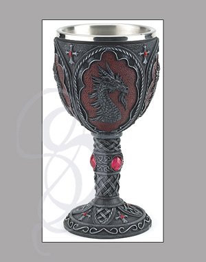 Dragon Chalise with removable Stainless Steel Cup