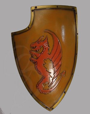 Thick Foam Heater Shield with Leather Straps