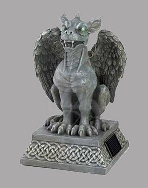 Solar Gargoyle Statue