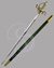 Small image #1 for Ambergale: Brass Swept Hilt Rapier